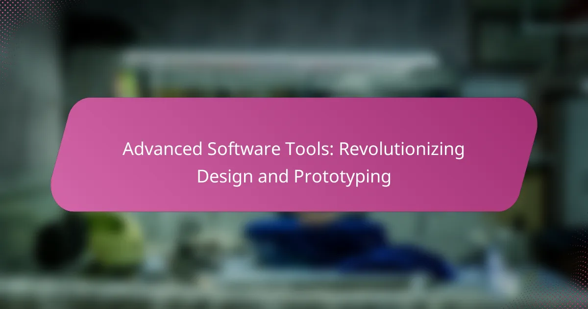 Advanced Software Tools: Revolutionizing Design and Prototyping